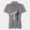 Women's Heathered Polo Thumbnail
