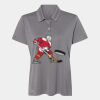 Women's Heathered Polo Thumbnail
