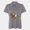 Women's Heathered Polo Thumbnail