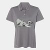 Women's Heathered Polo Thumbnail