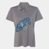 Women's Heathered Polo Thumbnail