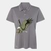 Women's Heathered Polo Thumbnail