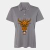 Women's Heathered Polo Thumbnail