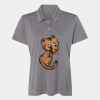 Women's Heathered Polo Thumbnail