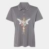 Women's Heathered Polo Thumbnail