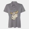 Women's Heathered Polo Thumbnail