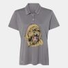 Women's Heathered Polo Thumbnail