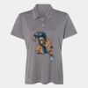 Women's Heathered Polo Thumbnail