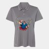 Women's Heathered Polo Thumbnail