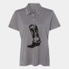 Women's Heathered Polo Thumbnail