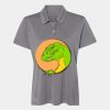 Women's Heathered Polo Thumbnail