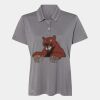 Women's Heathered Polo Thumbnail