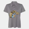 Women's Heathered Polo Thumbnail
