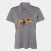 Women's Heathered Polo Thumbnail
