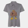 Women's Heathered Polo Thumbnail