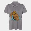Women's Heathered Polo Thumbnail