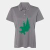 Women's Heathered Polo Thumbnail
