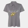 Women's Heathered Polo Thumbnail