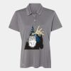 Women's Heathered Polo Thumbnail