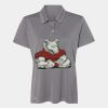 Women's Heathered Polo Thumbnail