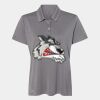 Women's Heathered Polo Thumbnail