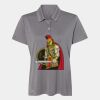 Women's Heathered Polo Thumbnail