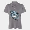 Women's Heathered Polo Thumbnail