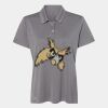 Women's Heathered Polo Thumbnail