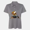 Women's Heathered Polo Thumbnail