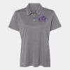 Women's Heathered Polo Thumbnail