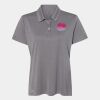 Women's Heathered Polo Thumbnail