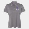 Women's Heathered Polo Thumbnail