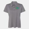 Women's Heathered Polo Thumbnail