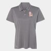 Women's Heathered Polo Thumbnail