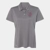 Women's Heathered Polo Thumbnail