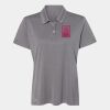 Women's Heathered Polo Thumbnail