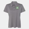 Women's Heathered Polo Thumbnail