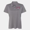 Women's Heathered Polo Thumbnail