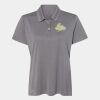 Women's Heathered Polo Thumbnail