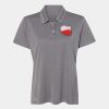 Women's Heathered Polo Thumbnail