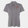 Women's Heathered Polo Thumbnail
