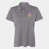 Women's Heathered Polo Thumbnail
