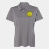 Women's Heathered Polo Thumbnail
