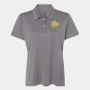 Women's Heathered Polo Thumbnail