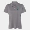 Women's Heathered Polo Thumbnail