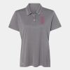 Women's Heathered Polo Thumbnail