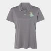 Women's Heathered Polo Thumbnail