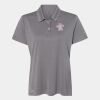 Women's Heathered Polo Thumbnail