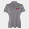 Women's Heathered Polo Thumbnail