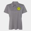 Women's Heathered Polo Thumbnail